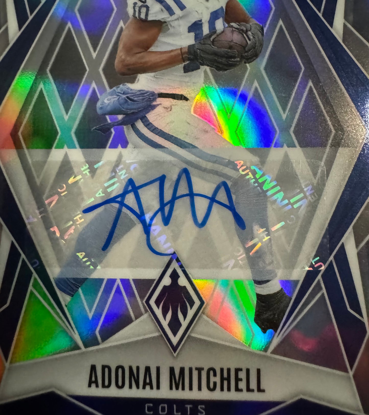 2025 Panini Phoenix Adonai Mitchell AUTO /199 Card #53