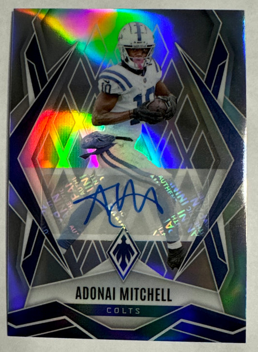 2025 Panini Phoenix Adonai Mitchell AUTO /199 #53 