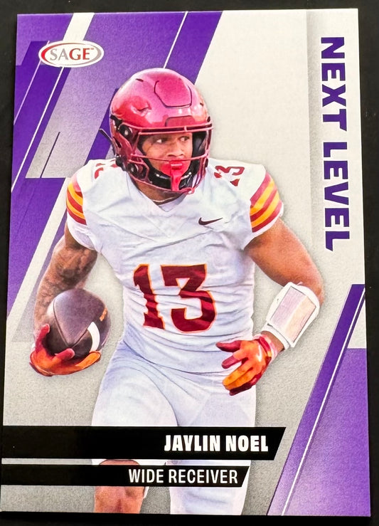 2025 Sage Purple Jaylin Noel MH Trading Cards
