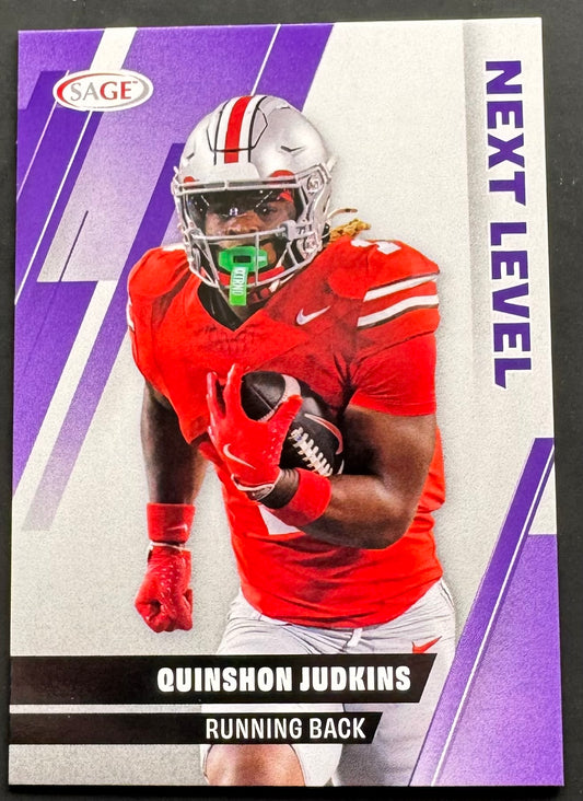2025 Sage Purple Quinshon Judkins - MH Trading Cards