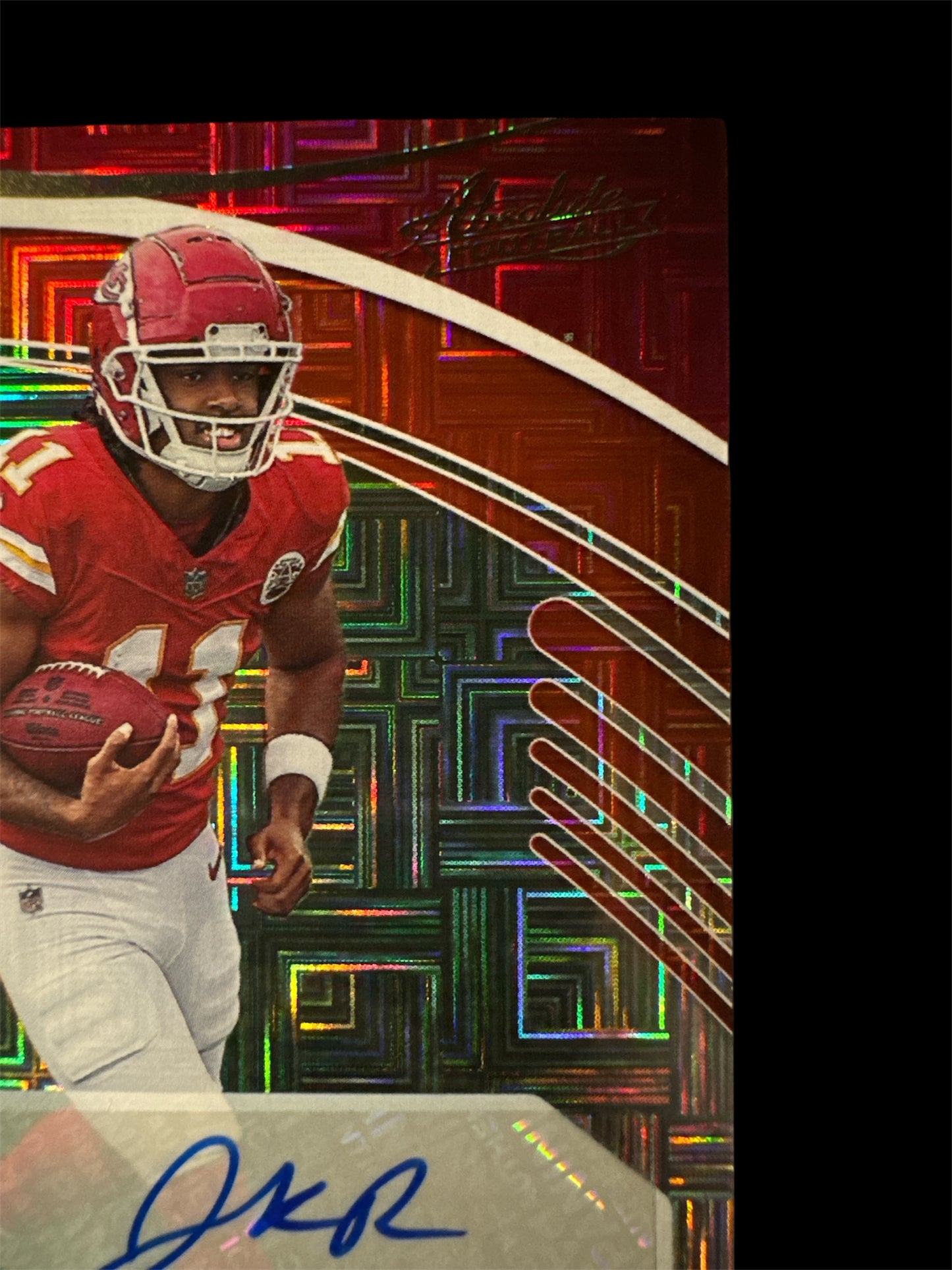 2025 Panini Absolute Football Jalen Royals Rookie Auto RC /150 Signature RC Red Squares